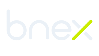 logotipo bnex branco